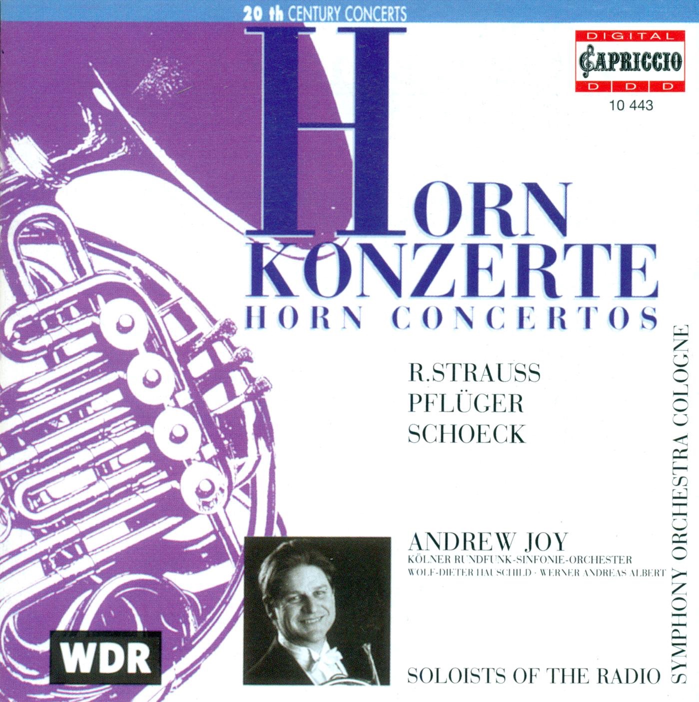 Strauss, R.: Horn Concertos Nos. 1 and 2 album cover