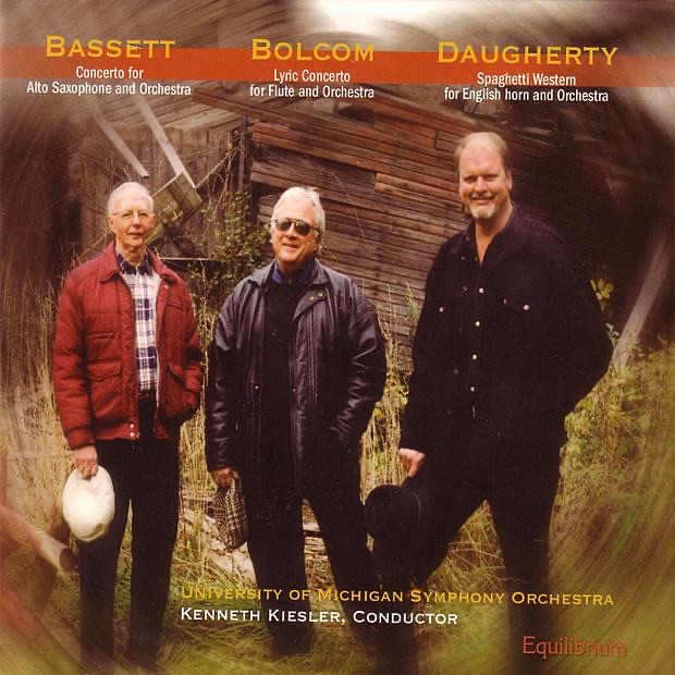 Bassett / Bolcom / Daugherty: Concertos album cover