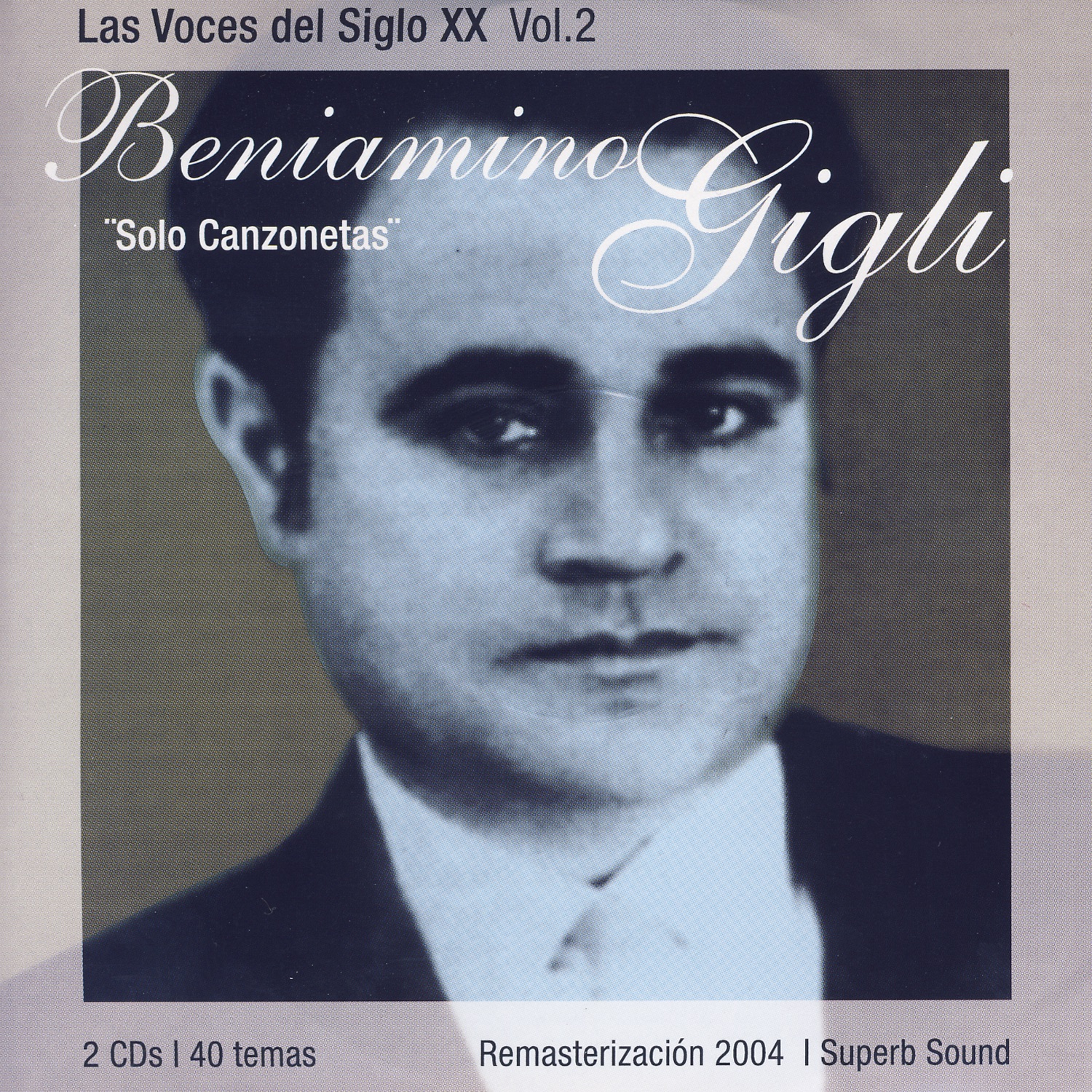 "Solo Canzonetas", Vol. 1 album cover