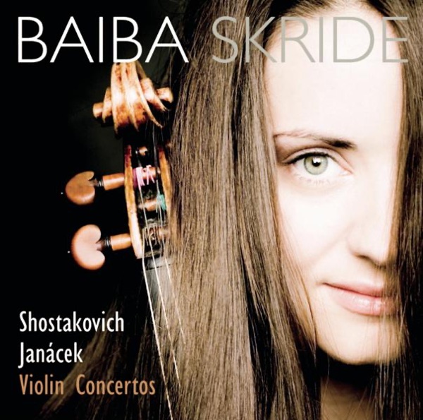 Shostakovich & Janáček: Violinkonzerte album cover