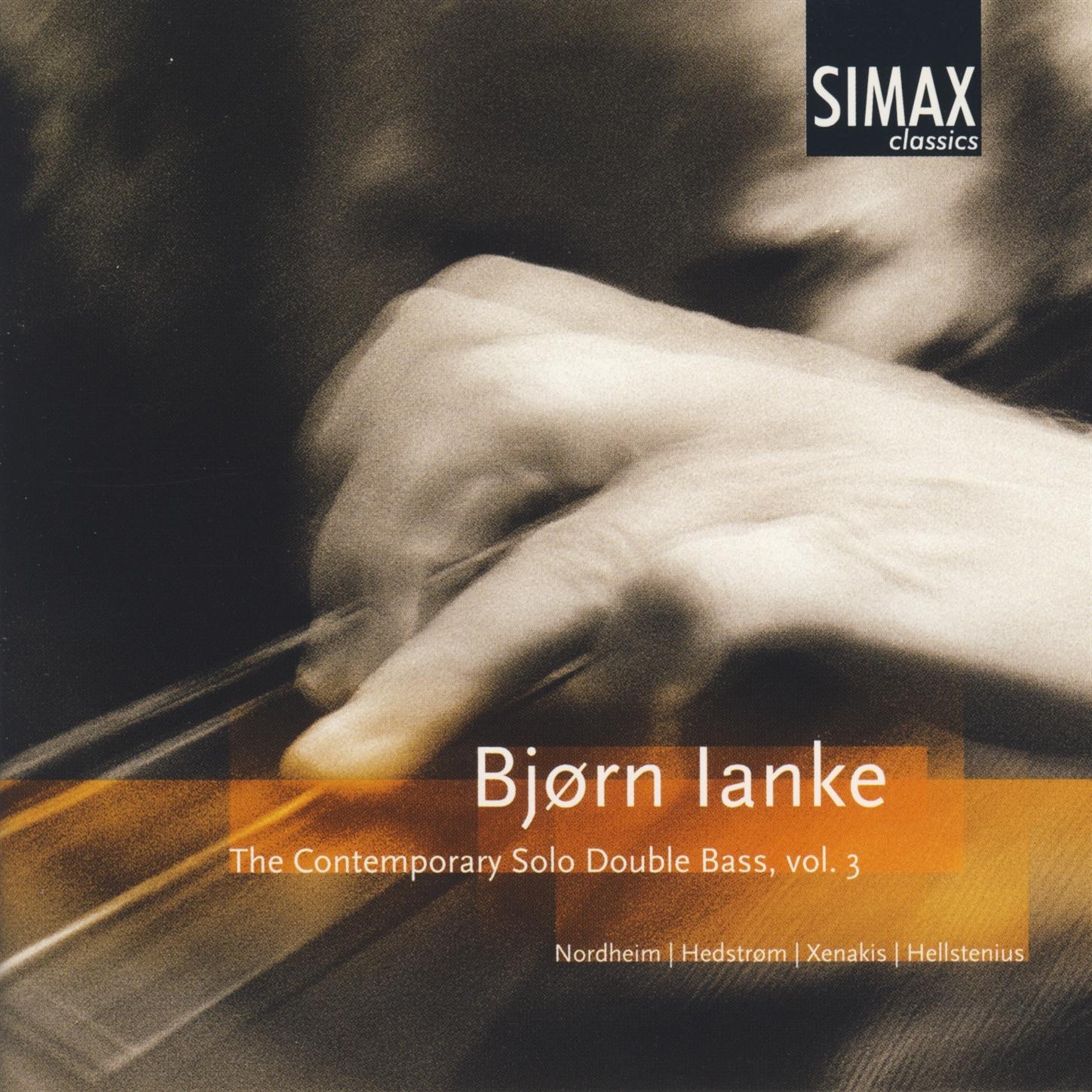 The Contemporary Solo Double Bass, Vol. 3 album cover