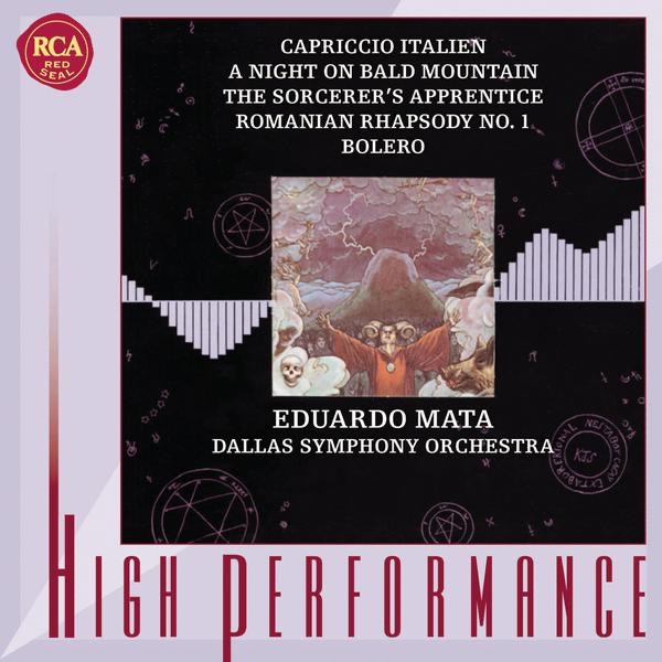 Capriccio Italien, Bolero, A Night on Bald Mountain, The Sorcerer's Apprentice, Romanian Rhapsody No album cover