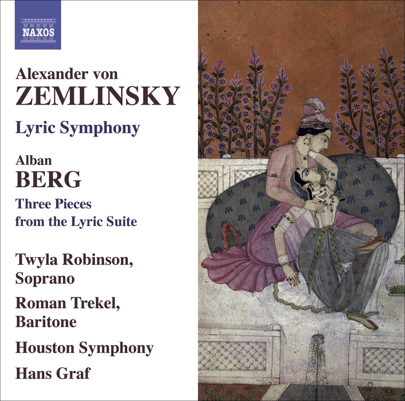 Zemlinsky: Lyric Symphony - Berg: 3 Pieces from the Lyric Suite album cover
