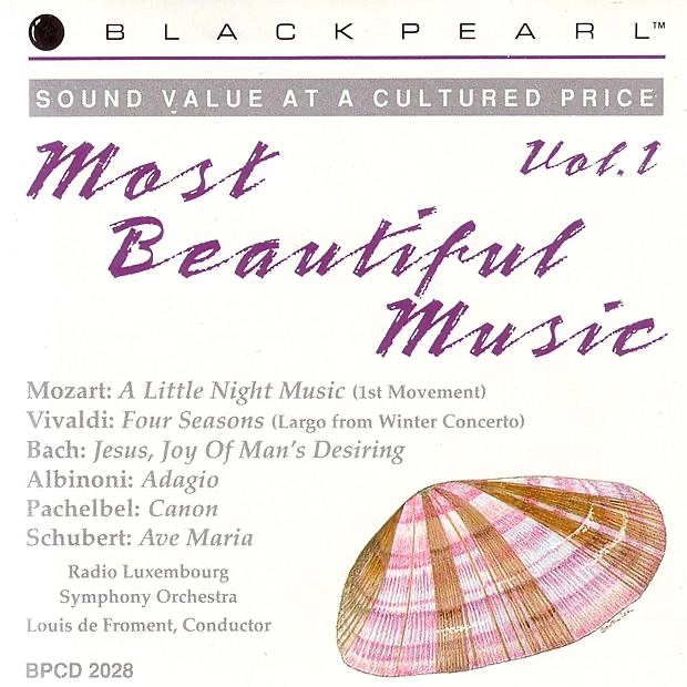 The World's Most Beautiful Music, Vol. 1 album cover