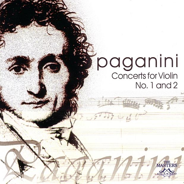 Paganini: Concerts for Violin No. 1 and 2 album cover