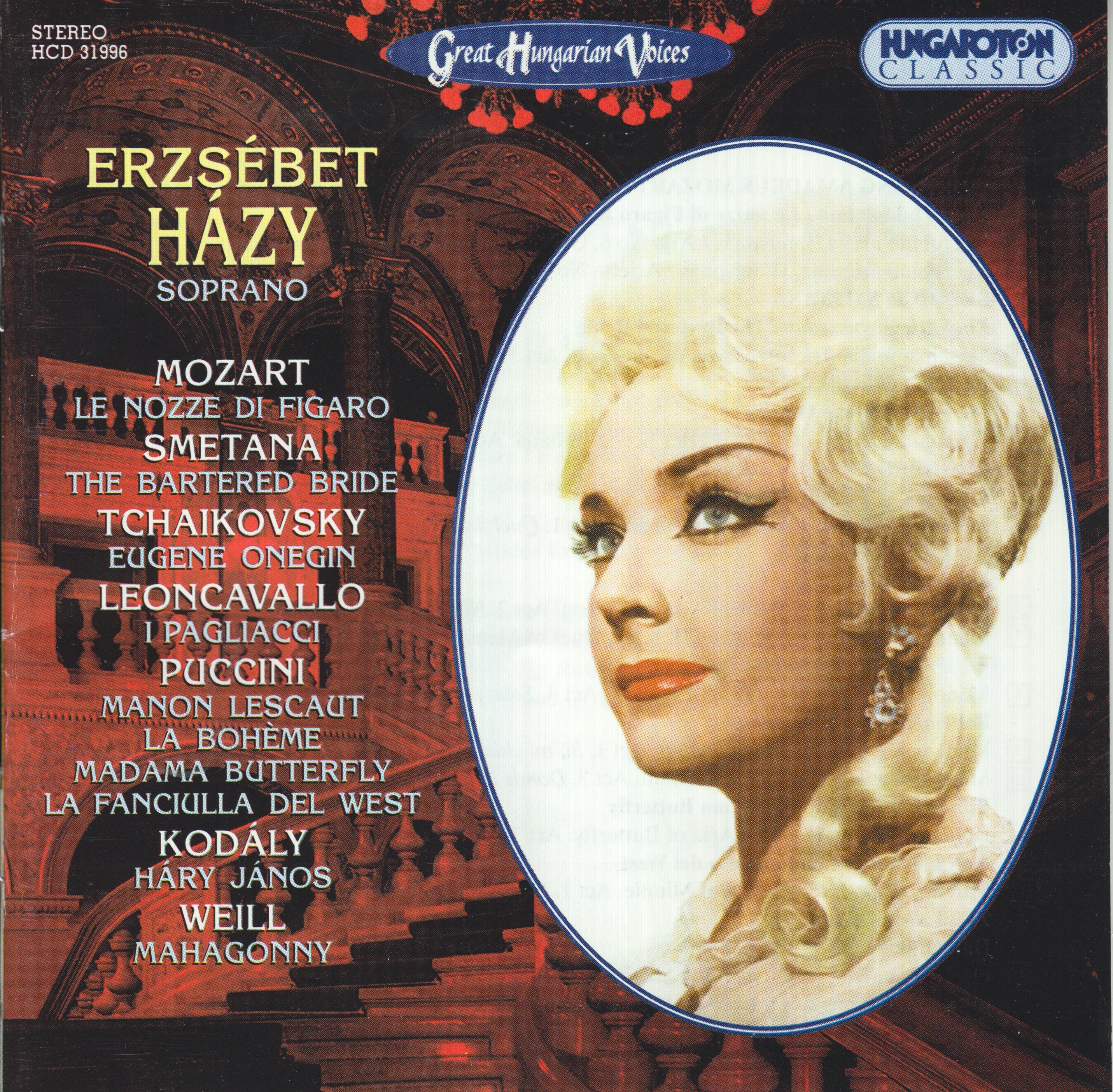 Opera Arias album cover