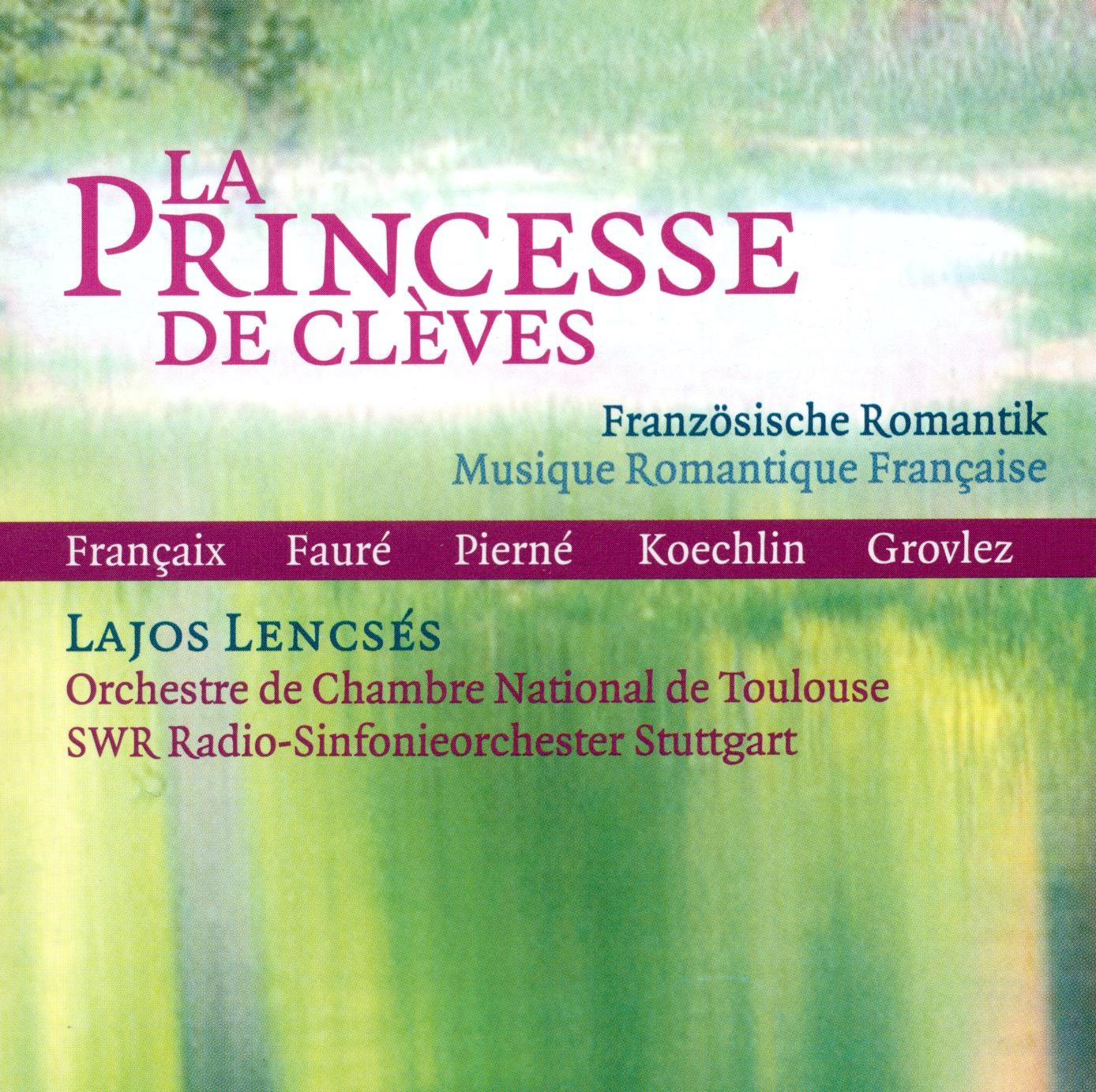 Francaix, J.: Princesse de Cleves (La) - 15 Portraits D'Enfants D'Auguste Renoir - Koechlin, C.: 4 V album cover