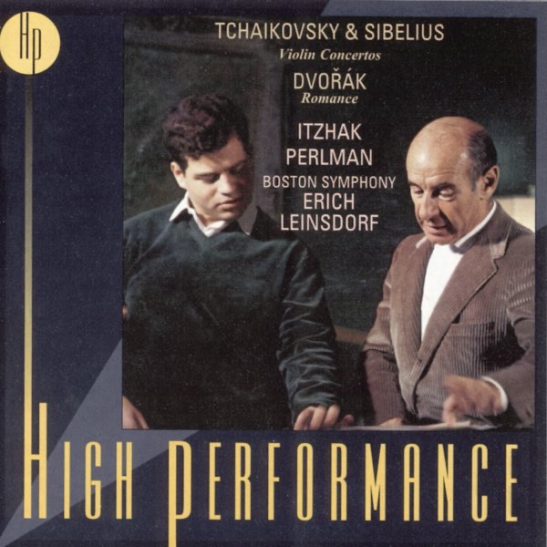 Tchaikovsky & Sibelius Violin Concertos, Dvorák: Romance album cover
