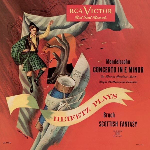 Mendelssohn: Violin Concerto in E Minor, Op. 64 - Bruch: Scottish Fantasy album cover