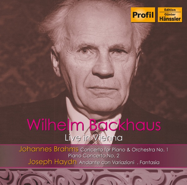 Wilhelm Backhaus Live in Vienna album cover