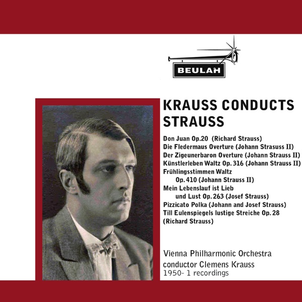 Krauss Conducts Strausss album cover