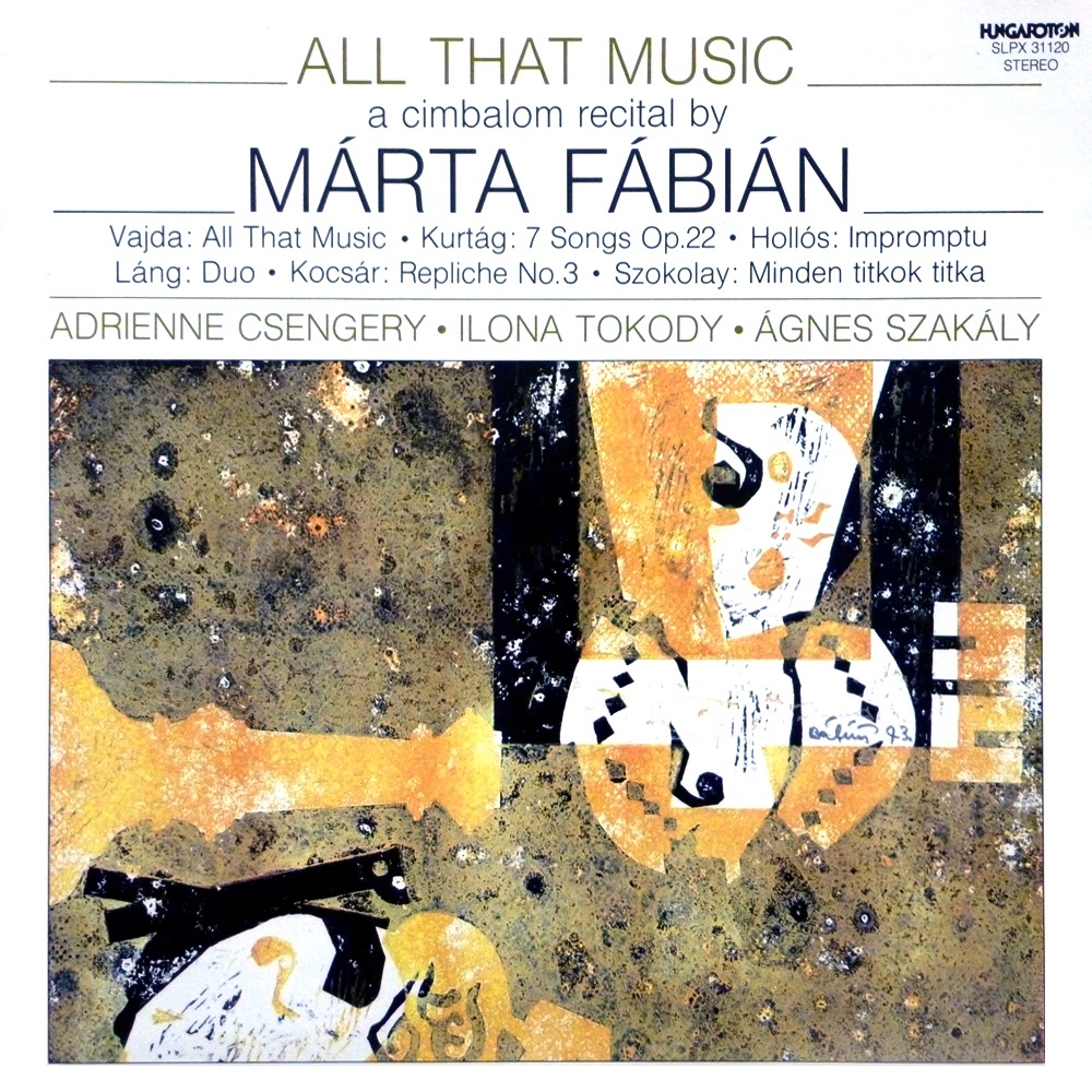 All That Music: Márta Fábián (Hungaroton Classics) album cover
