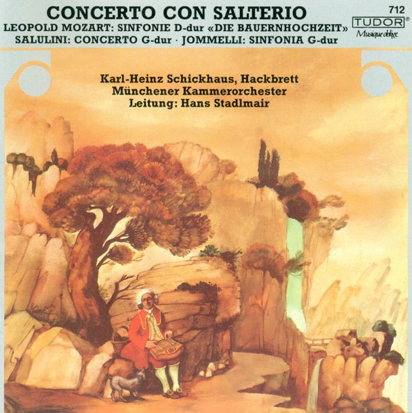 Mozart, L.: Divertimento, "Die Bauernhochzeit" - Salulini, P.: Concerto for Dulcimer and Harpsichord album cover