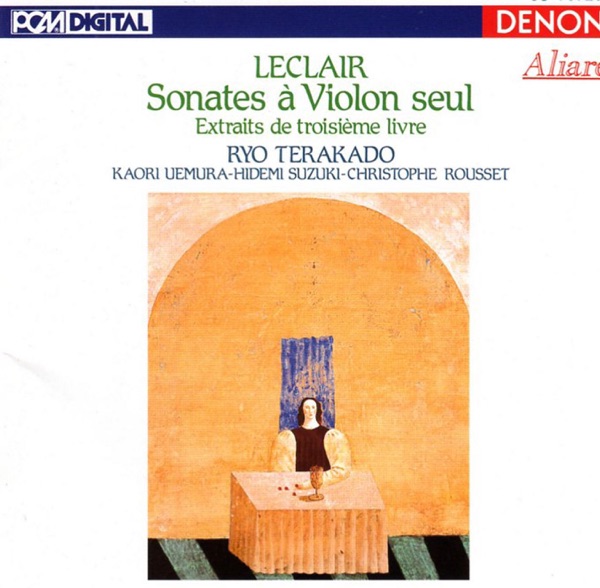 Leclair: Sonates à violon seul album cover