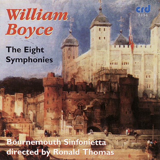Boyce: The Eight Symphonies album cover