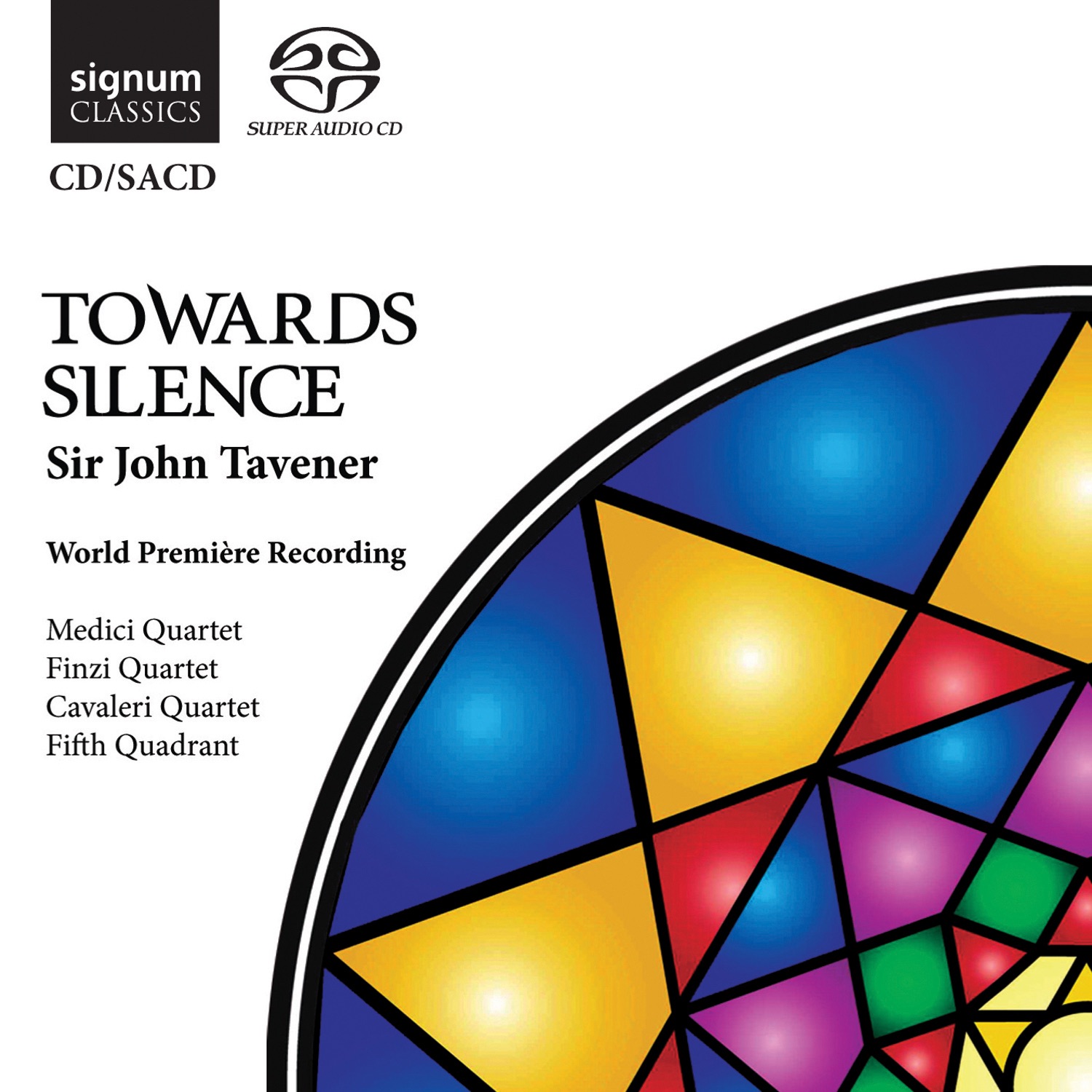 Tavener: Towards Silence album cover