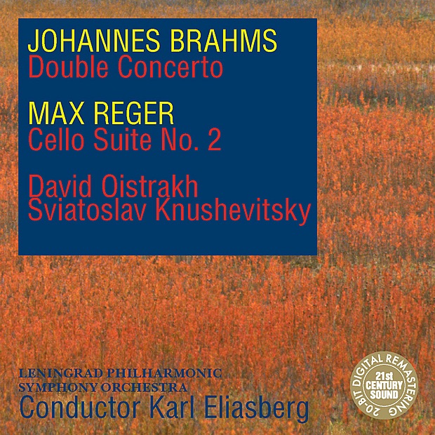 Brahms: Double Concerto - Reger: Cello Suite No. 2 album cover