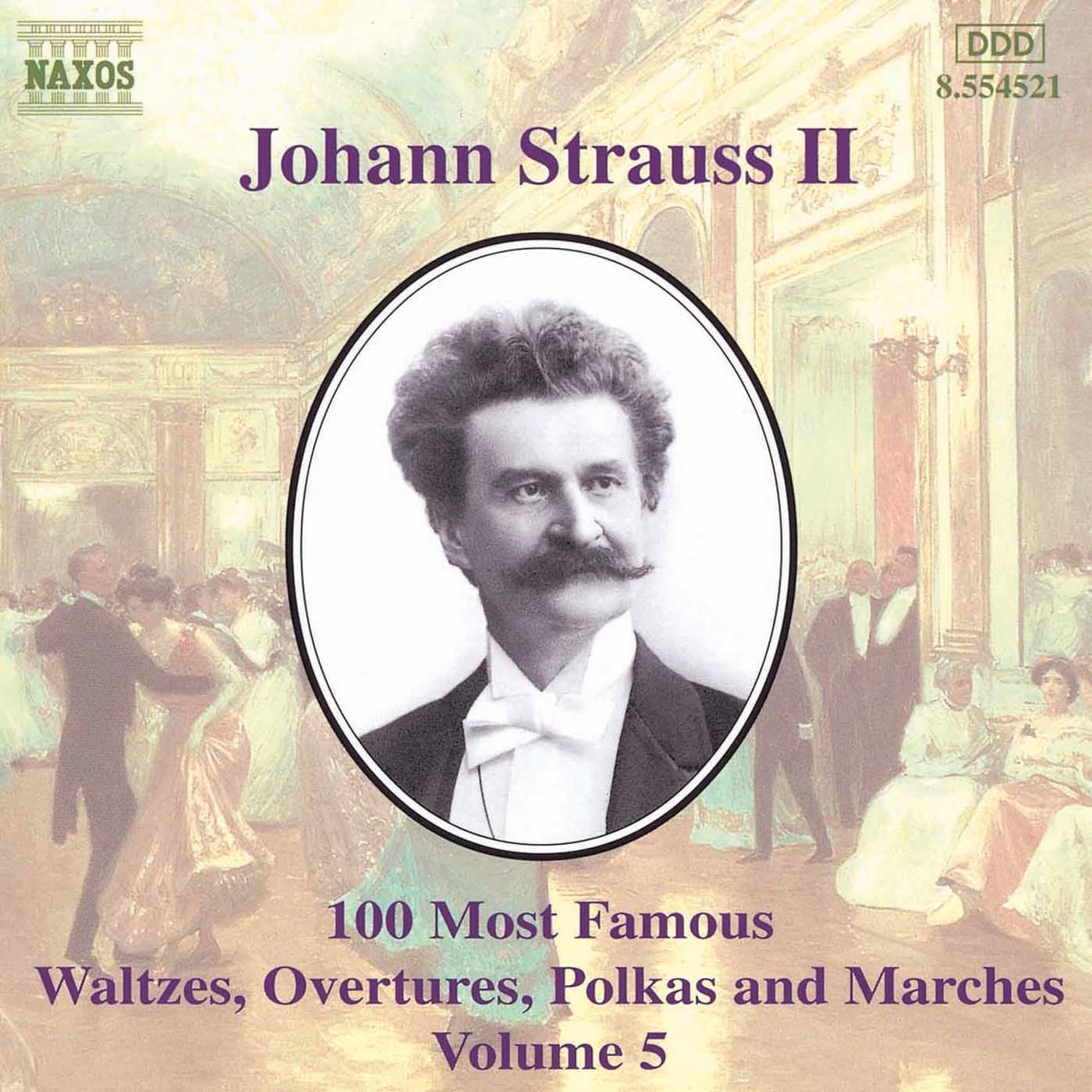 Strauss II: 100 Most Famous Works, Vol. 5 album cover