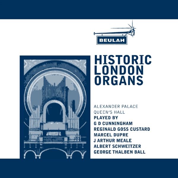Historic London Organs album cover