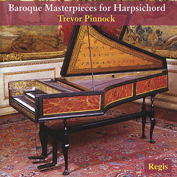 Baroque Masterpieces for Harpsicord album cover