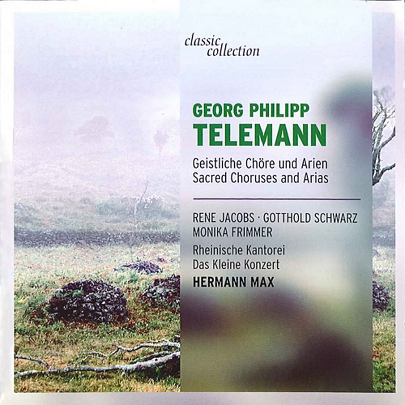 Telemann: Sacred Choruses and Arias album cover
