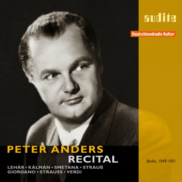 Peter Anders - Recital , RIAS-Kammerchor, RIAS-Unterhaltungsorchester and RIAS-Symphonieorchester ,  album cover