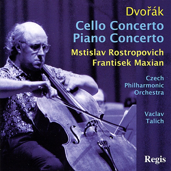 Dvořák: Cello Concerto and Piano Concerto album cover
