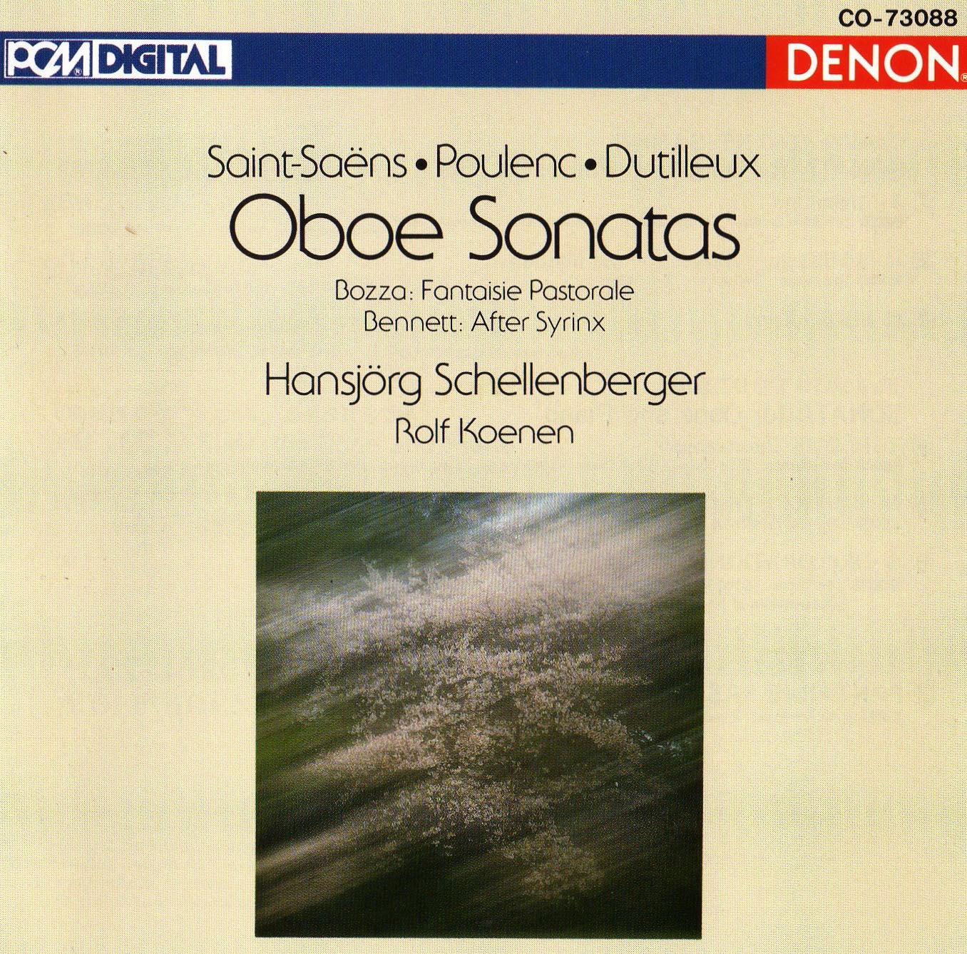 Oboe Sonatas album cover