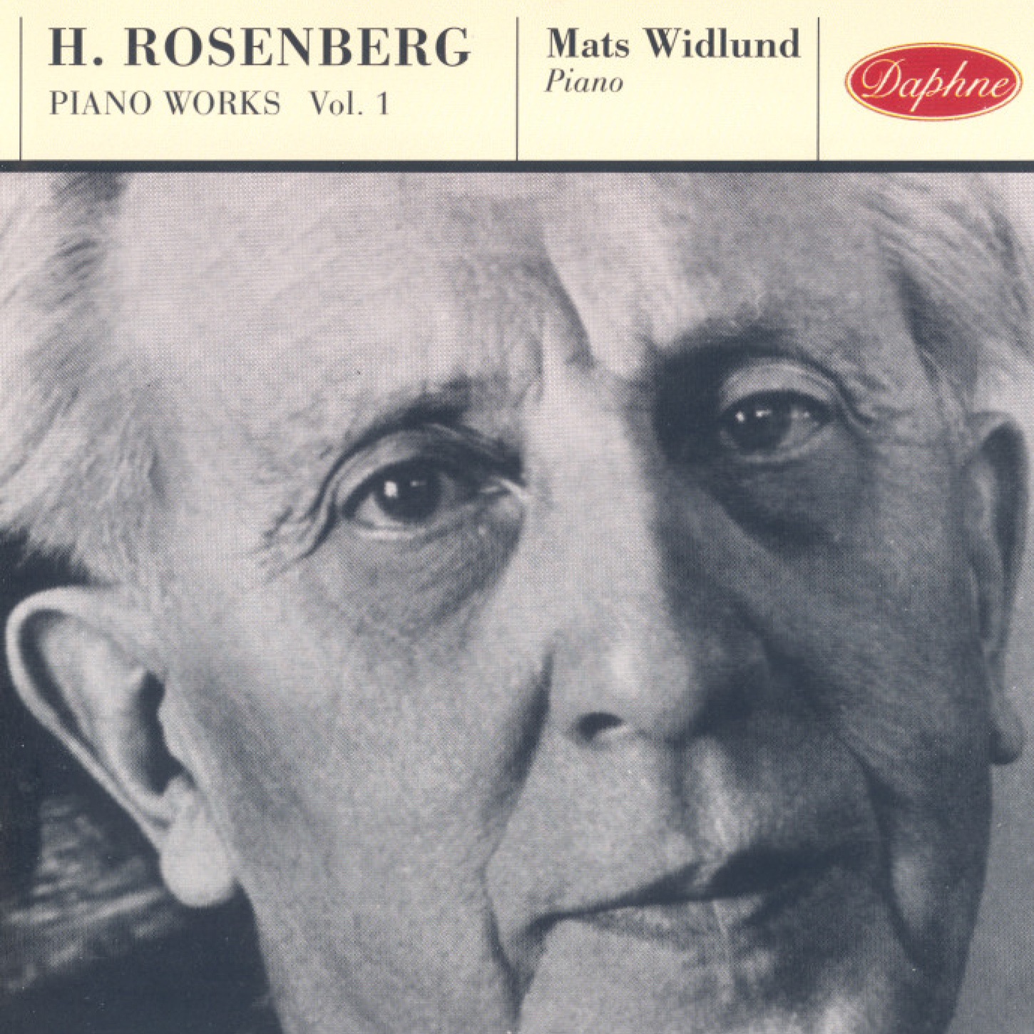 Rosenberg: Piano Works, Vol. 1 album cover