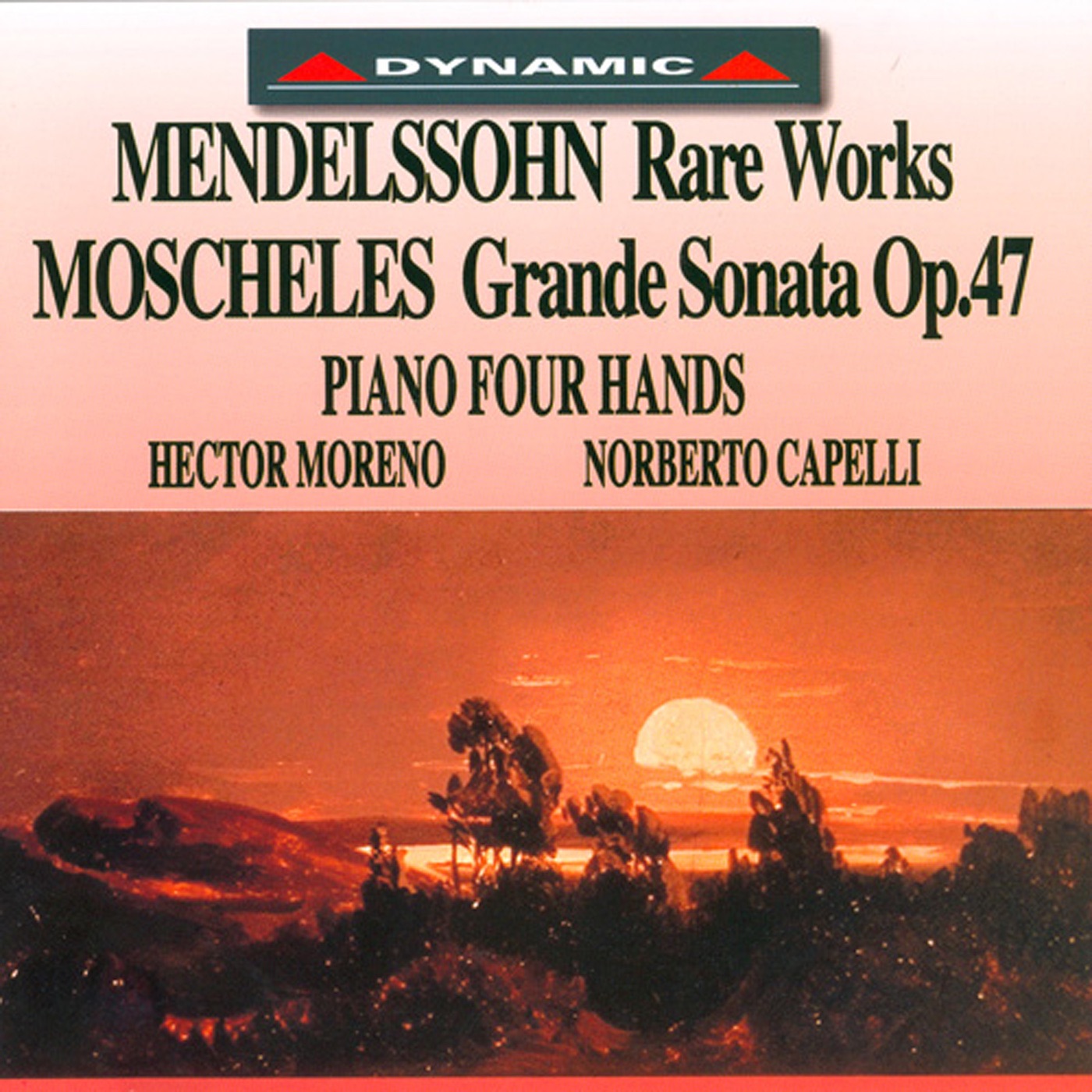 Moscheles: Grande Sonate - Mendelssohn: Variations In B Flat Major album cover