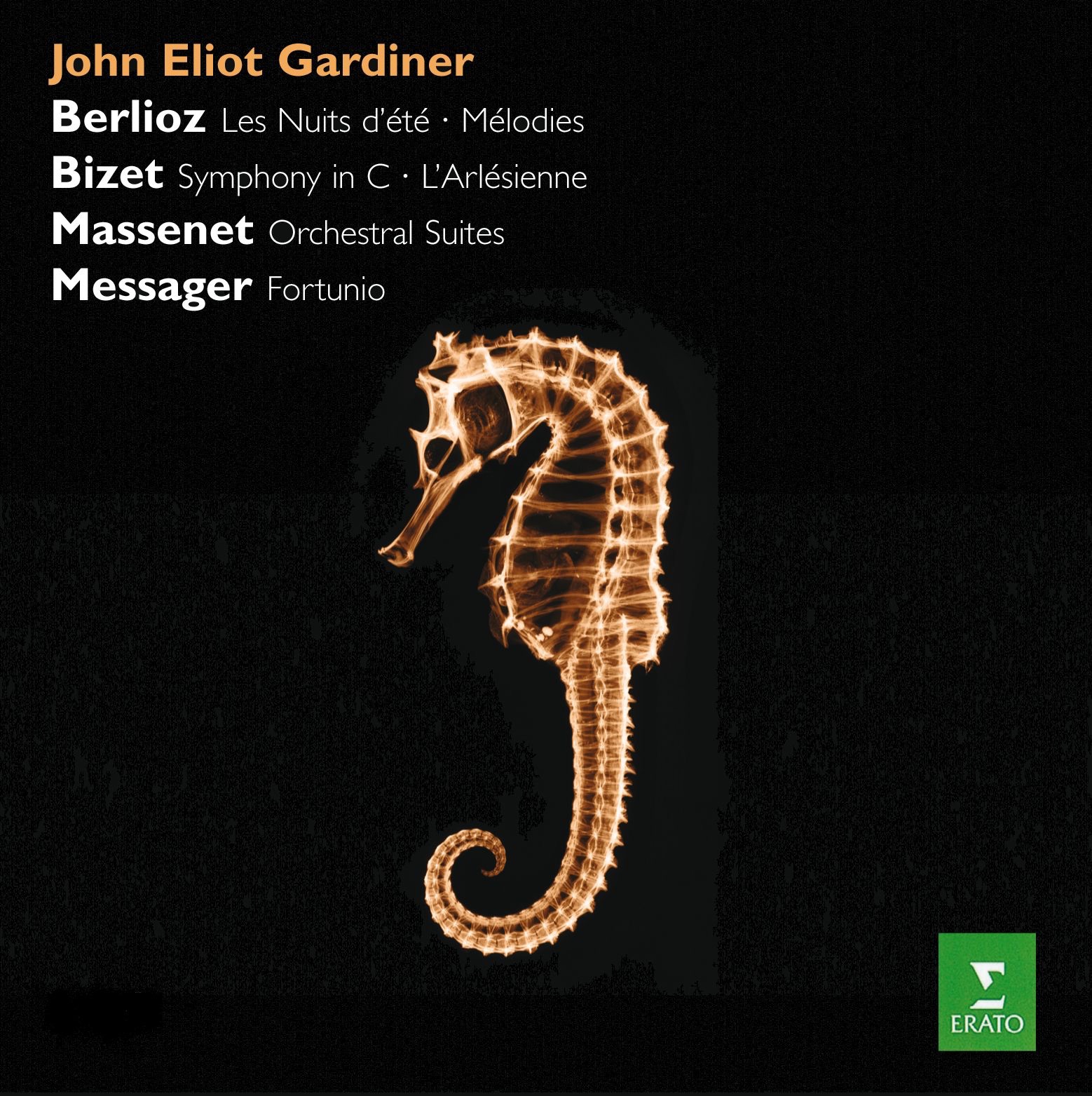 Eliot Gardiner Conducts Berlioz, Bizet, Massenet, Messager album cover
