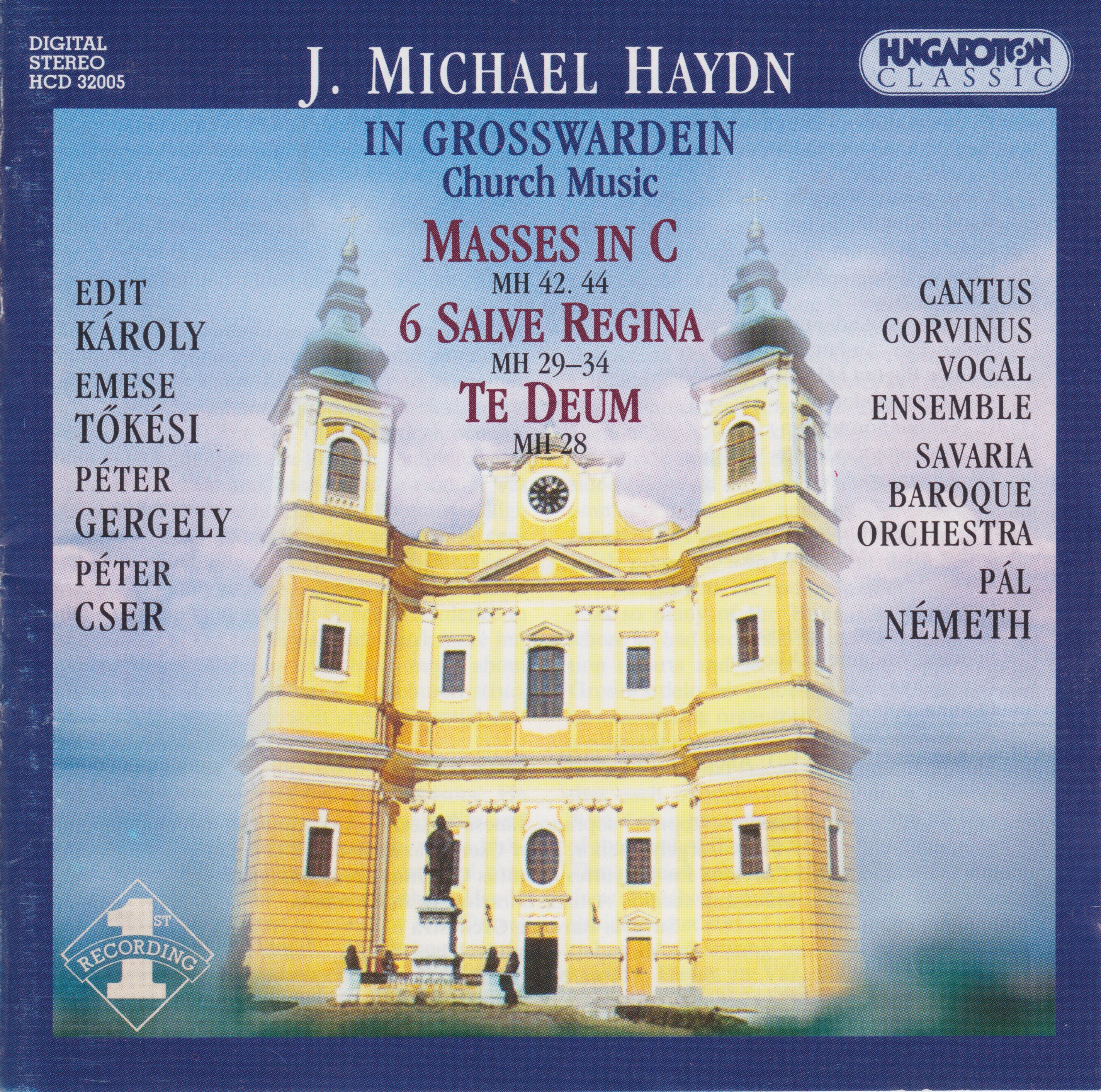 J. Michael Haydn in Grosswardein album cover