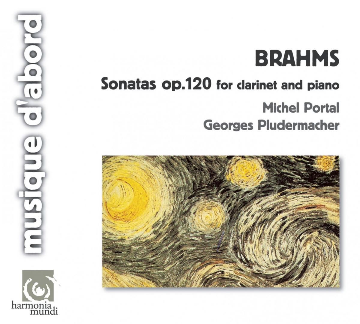Brahms: Sonatas for Clarinet and Piano, Op. 120 album cover