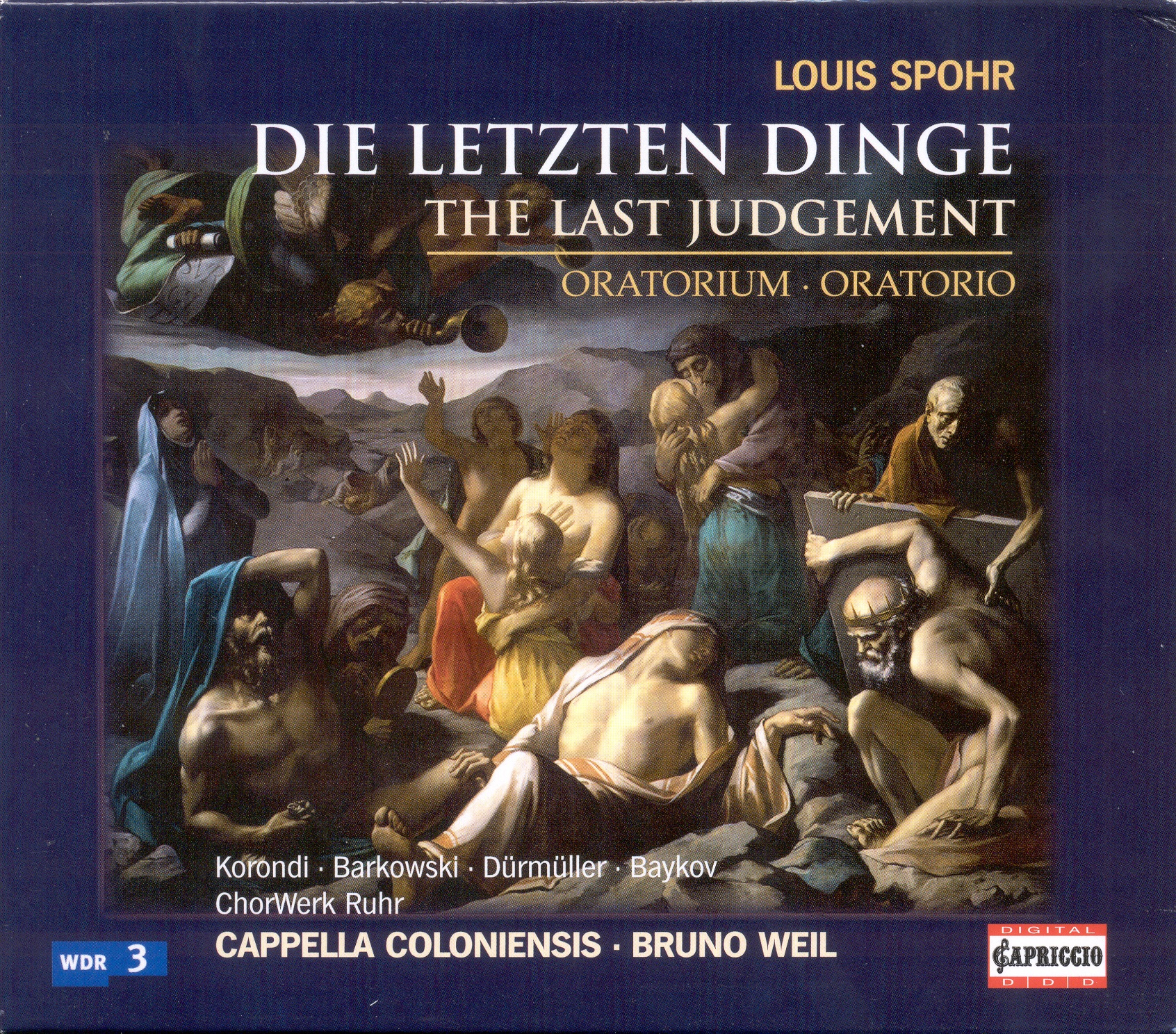 Spohr, L.: Letzten Dinge (Die) album cover