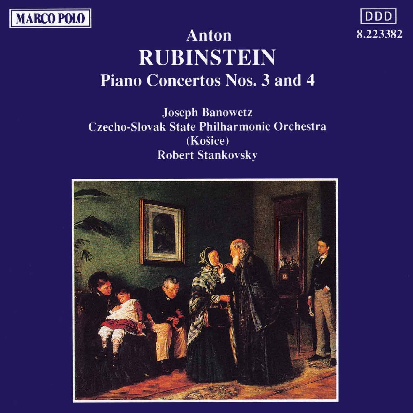 Rubinstein: Piano Concertos Nos. 3 & 4 album cover
