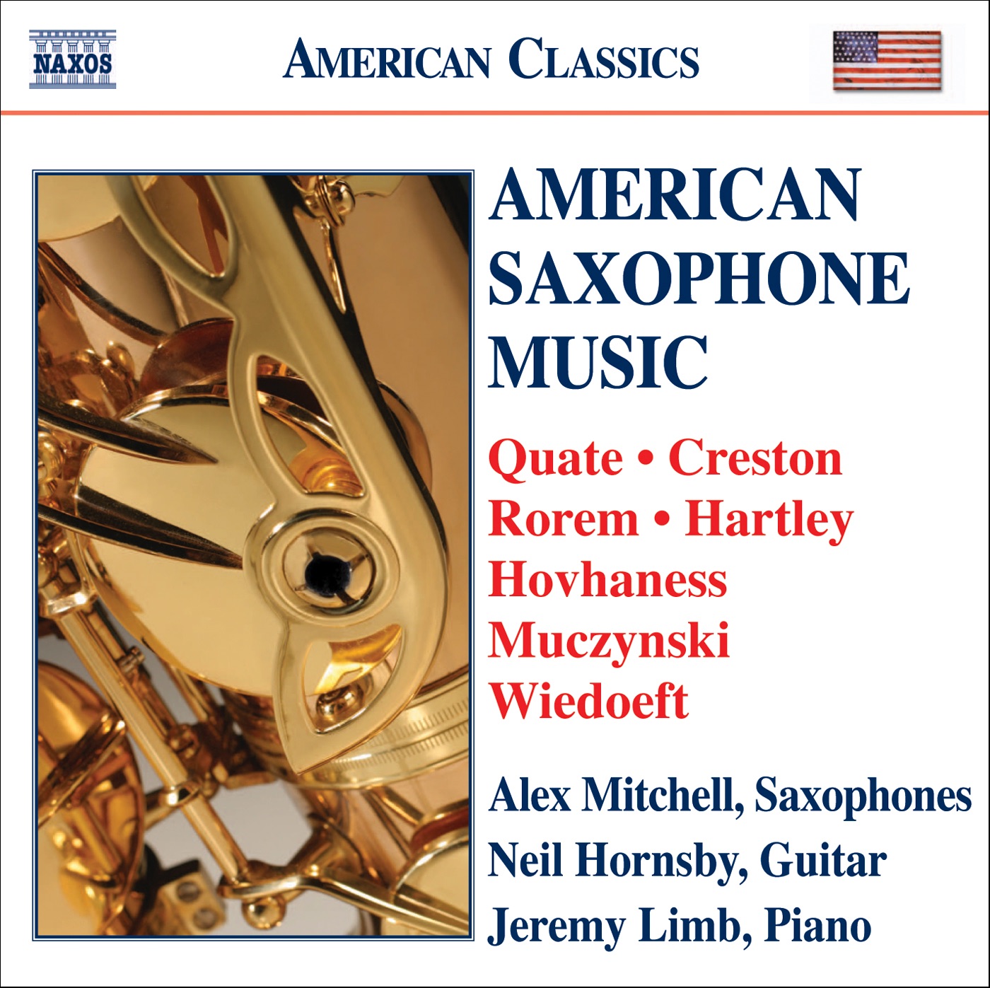 American Music for Saxophone & Piano album cover