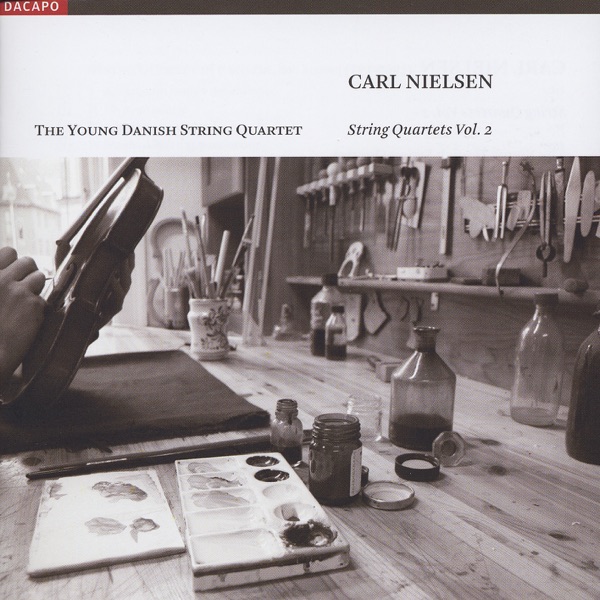 Nielsen, C.: String Quartets, Vol. 2 - Opp. 5, 14 album cover