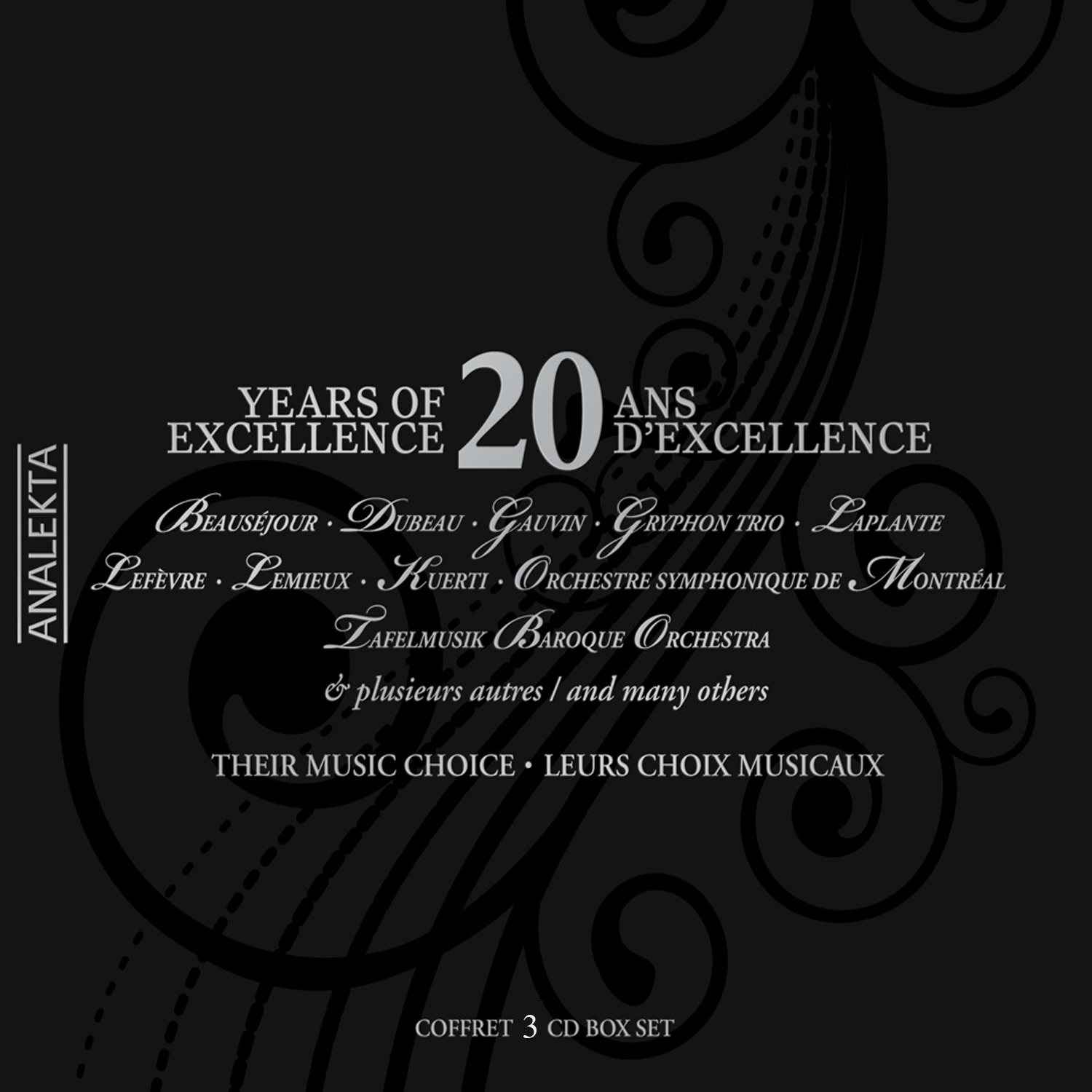20 ans d'excellence (20 Years Of Excellence) album cover