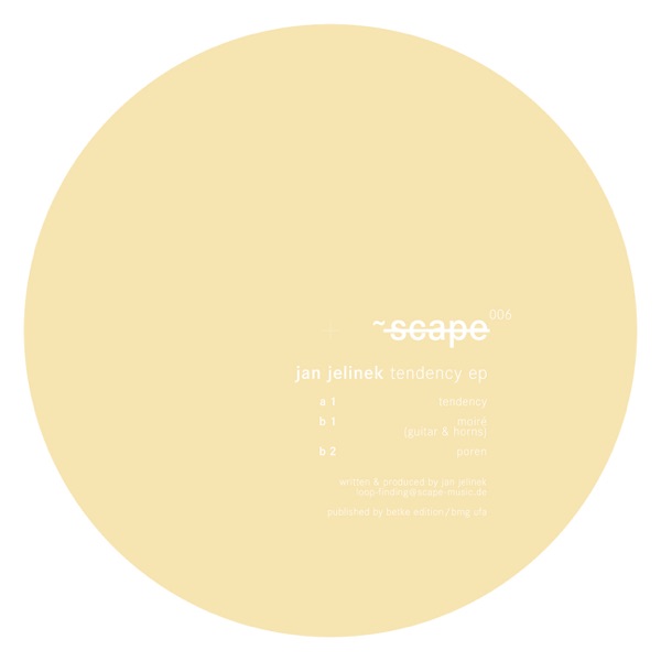 Tendency - Single album cover