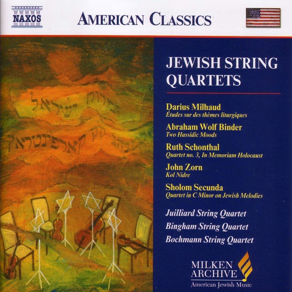Jewish String Quartets album cover
