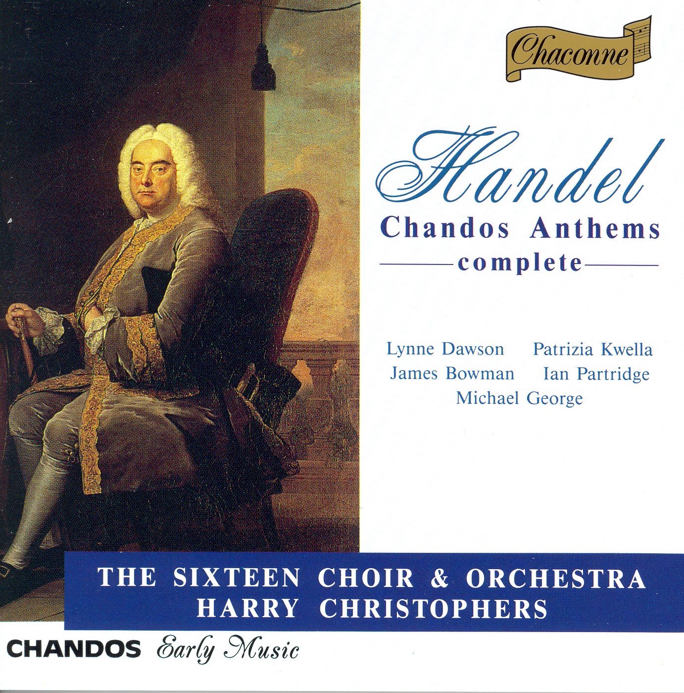 Handel: Chandos Anthems album cover