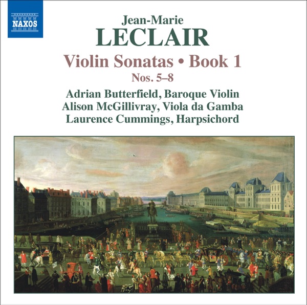 Leclair: Violin Sonatas, Op. 1, Nos. 5-8 album cover