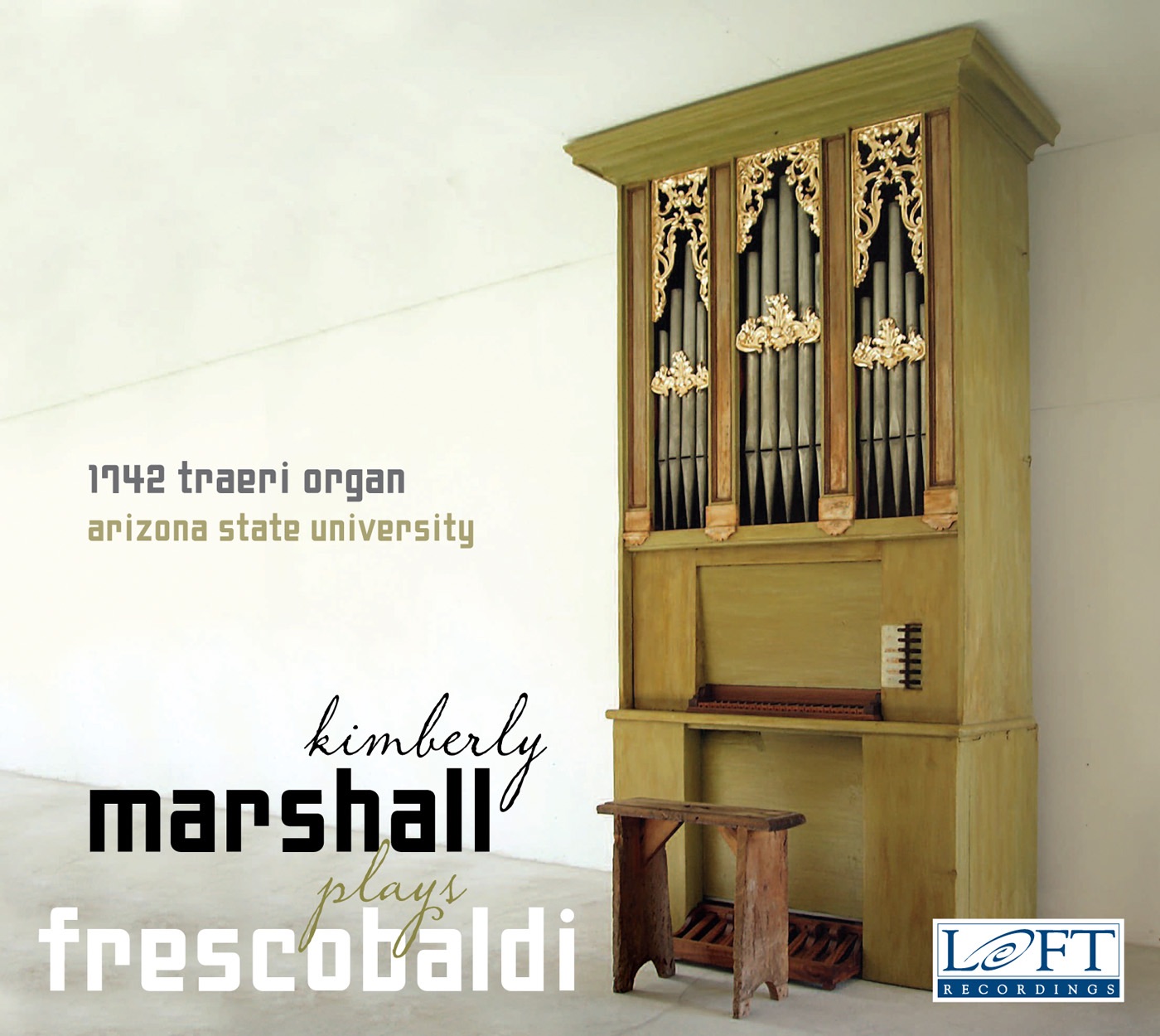 Kimberly Marshall plays Frescobaldi album cover