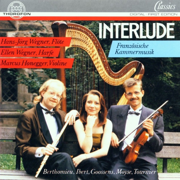 Interlude - Franzosische Musik Fur Flote, Violine Und Harfe album cover