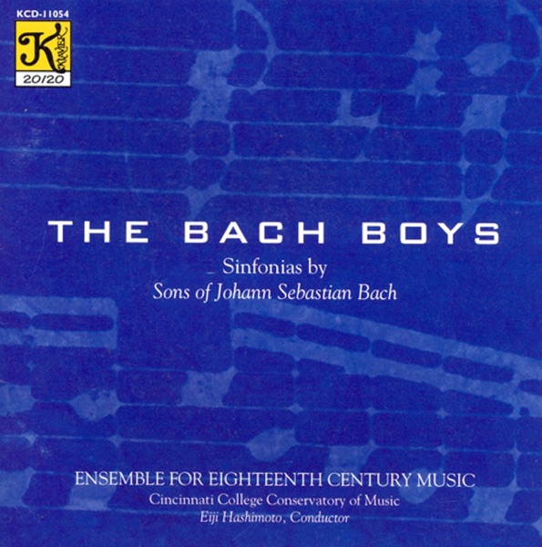 Bach Boys - Sinfonias by Sons of Johann Sebastian Bach album cover