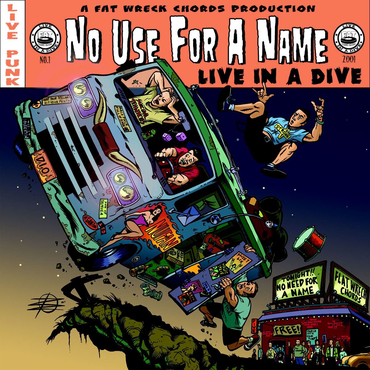 Live In a Dive album cover