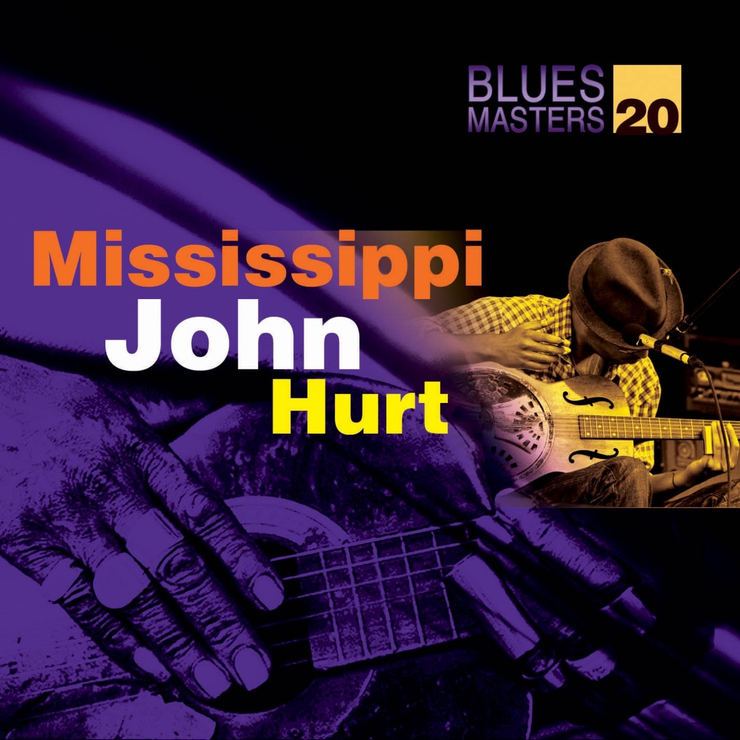 Blues Masters Vol. 20 (Mississippi John Hurt) album cover
