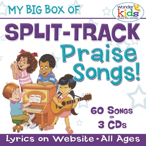 My Big Box of Split Track Praise Songs for Kids album cover