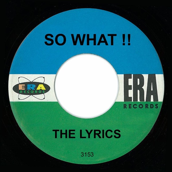 So What!! - Single album cover