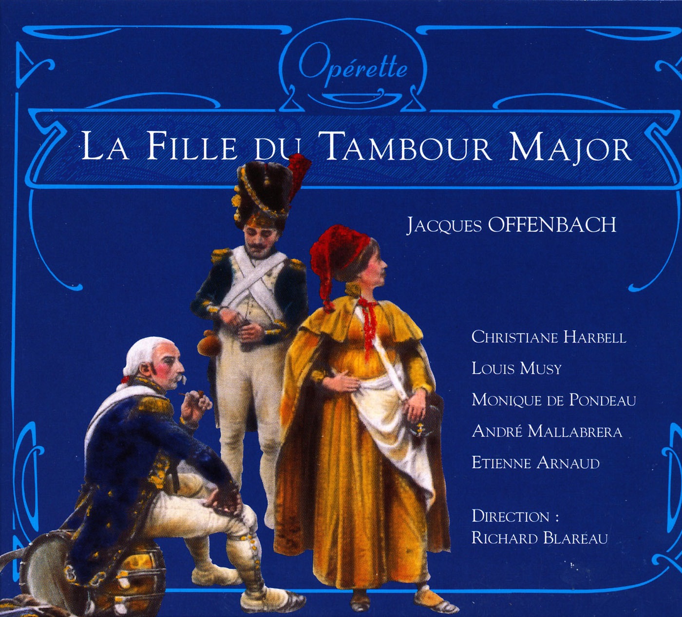 Jacques Offenbach: La fille du tambour major album cover